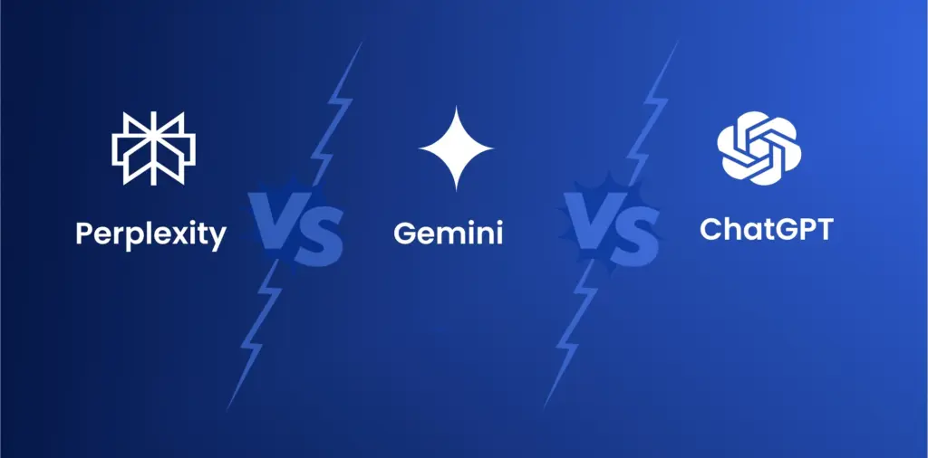 Chat GPT vs Google Gemini vs Perplexity