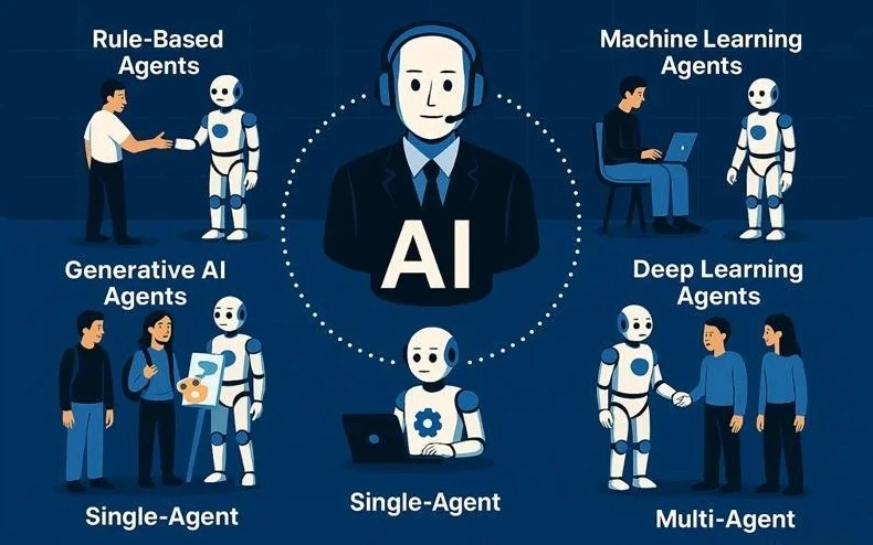 Qué es un agente de IA y cómo transforma la tecnología moderna 3 Funcionamiento de los agentes de IA